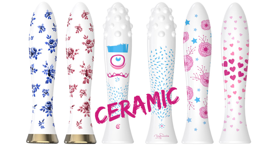 Sex toy material safety Ceramic toys