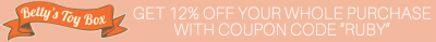 Bettys Toy Box Coupon Discount code 12%