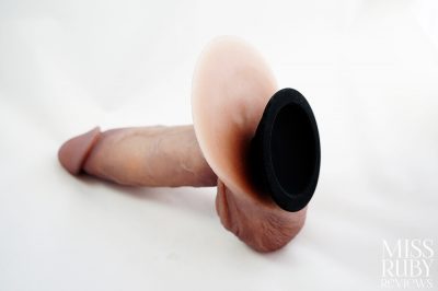An image of the Realdoll RealCock 2 DTF with suction cup