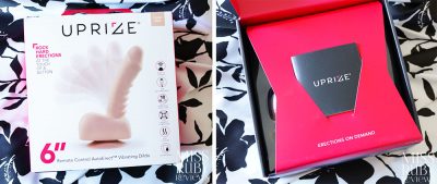 UPRIZE Remote Control Erecting Realistic Dildo Vibrator