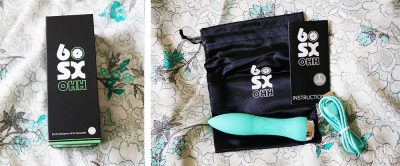 An image of the 60SXOhh vibrator packaging