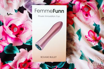 An image of the FemmeFunn Bougie Bullet on Miss Ruby Reviews