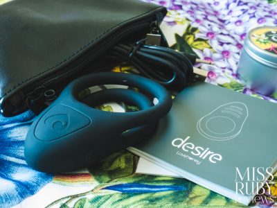 An image of the Lovehoney Desire Vibrating Double Love Ring