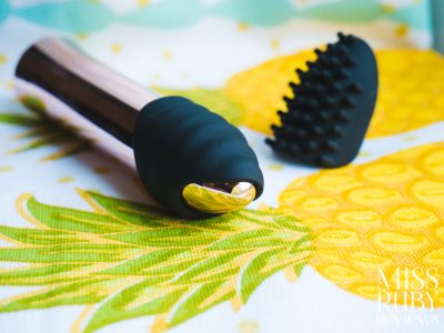 The NU Sensuelle Point Plus silicone sleeves