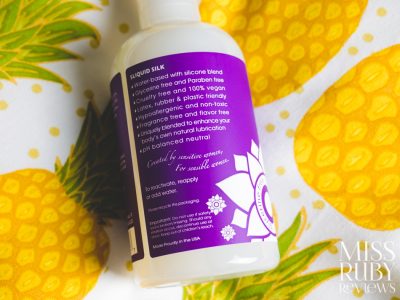 An image of the Sliquid Silk lubricant