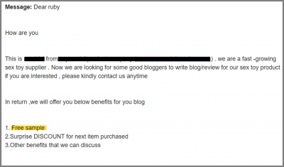How to Start a Sex Toy Review Blog - When Companies Try to Trick You