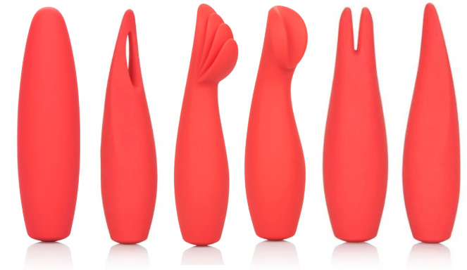 Red Sex Toys - Cal Exotics Red Hots Vibrators - Miss Ruby Reviews