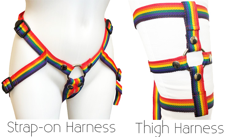 Inclusion Rainbow Strap-On Harness Miss Ruby Reviews