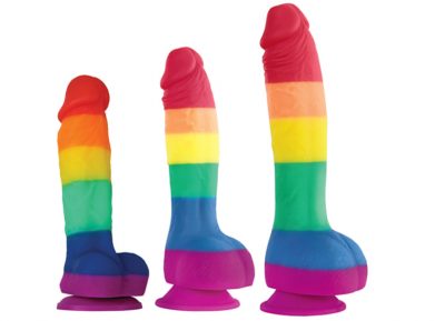 NS Novelties Colours Pride Rainbow Dildos Miss Ruby Reviews