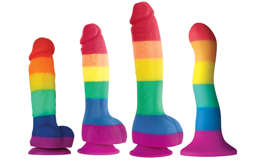 NS Novelties Colours Pride Rainbow Dildos Miss Ruby Reviews