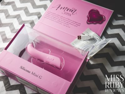 Jopen Amour Silicone Mini G review by Miss Ruby Reviews