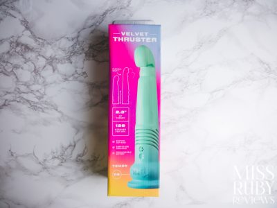 Velvet Thruster Teddy GS review by Miss Ruby Reviews