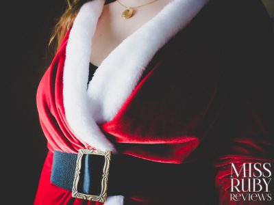 Lovehoney Santa Wrap Dress Queen review by Miss Ruby Reviews