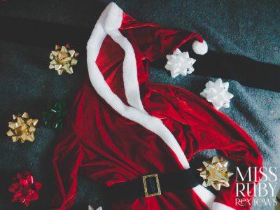 Lovehoney Santa Wrap Dress Queen review by Miss Ruby Reviews