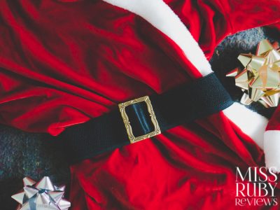 Lovehoney Santa Wrap Dress Queen review by Miss Ruby Reviews