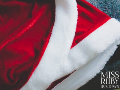 Lovehoney Santa Wrap Dress Queen review by Miss Ruby Reviews