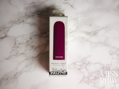 Evolved Mighty Thick Bullet Vibe review by Miss Ruby Reviews