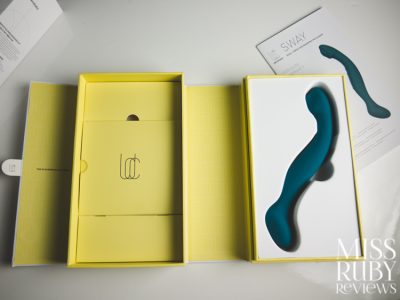 Lora DiCarlo Sway Warming Vibrator review by Miss Ruby Reviews