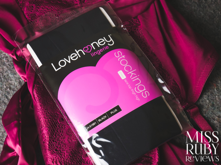 Lovehoney Plus Size Moonlight Wine Crotchless Plunge Teddy review by Miss Ruby Reviews