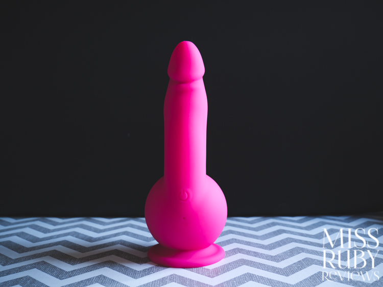 Ballistic Dual Stimulation Vibrating Suction Cup Dildo with Remote review by Miss Ruby Reviews
